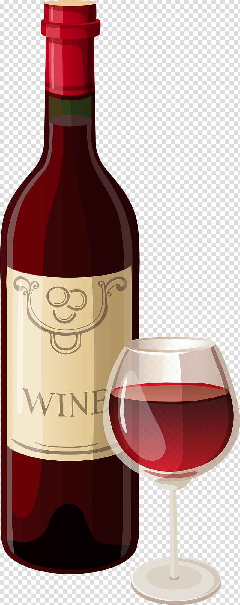 Red Wine Champagne Bottle , Wine transparent background PNG clipart