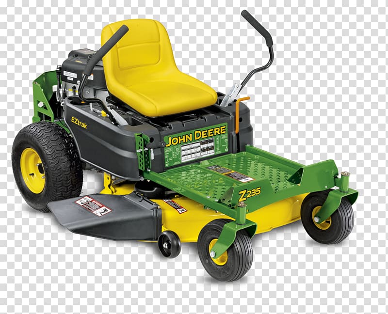 John Deere Zero-turn mower Lawn Mowers Mulch, Tractors transparent background PNG clipart