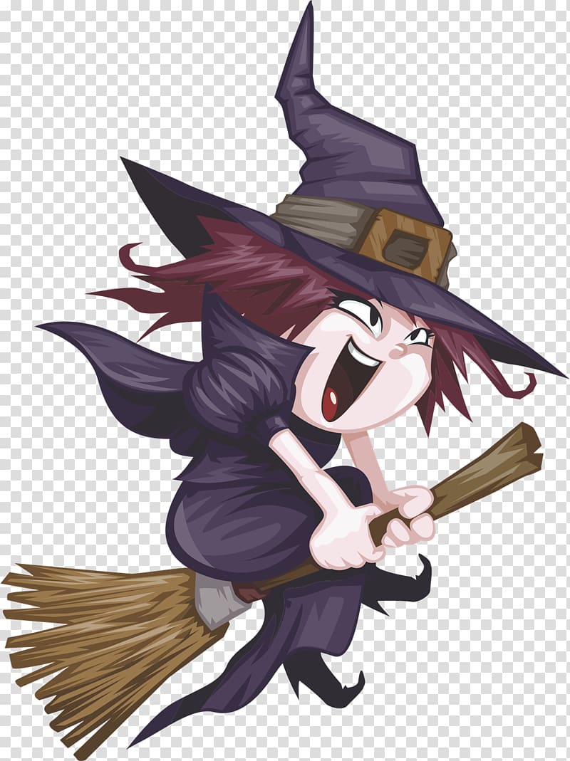 Witchcraft Cartoon Animation , broom transparent background PNG clipart