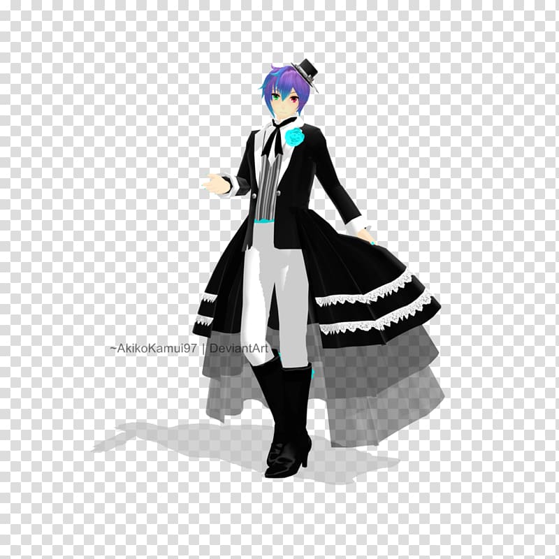 Kaito Gackpoid Costume, kaito kid render transparent background PNG clipart