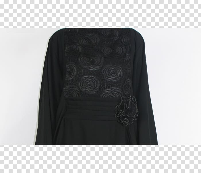 Sleeve Velvet Black M, abaya transparent background PNG clipart