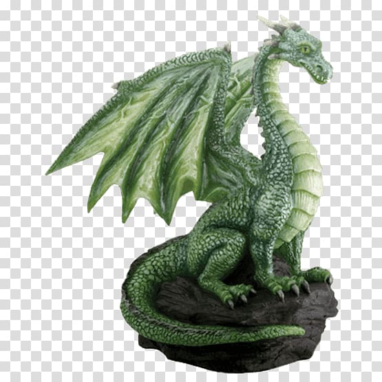 Wedding cake topper Figurine Dragon Sculpture Statue, hand painted dragon transparent background PNG clipart