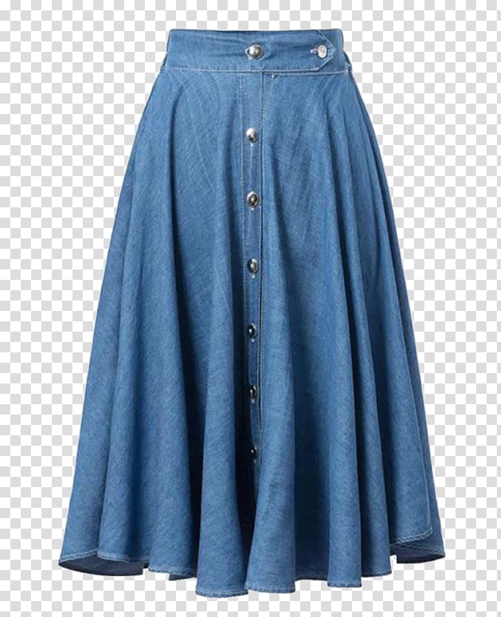 Denim skirt A-line Jeans, jeans transparent background PNG clipart