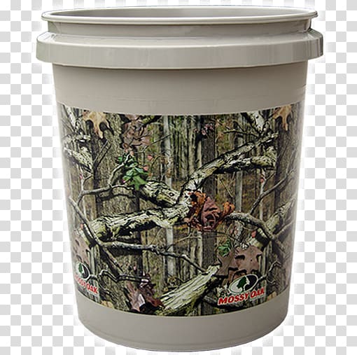 Pail Plastic Bucket Mossy Oak Camouflage, bucket transparent background PNG clipart