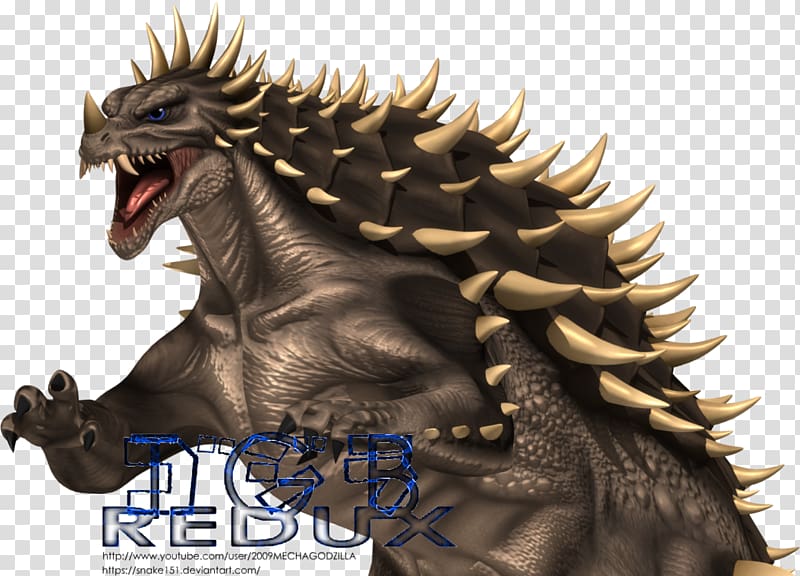 Godzilla Anguirus Toho Co., Ltd. Dragon Post-credits scene, anguirus transparent background PNG clipart