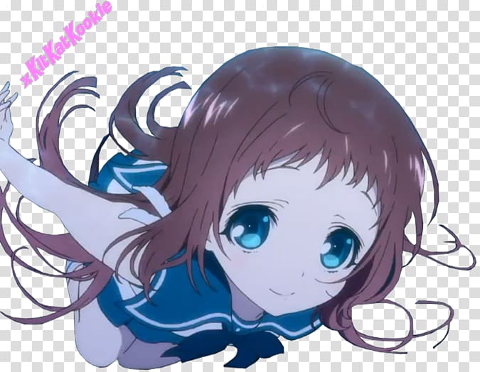 Anime Manaka Mukaido Miuna Shiodome Mangaka, nagi no asukara transparent background PNG clipart