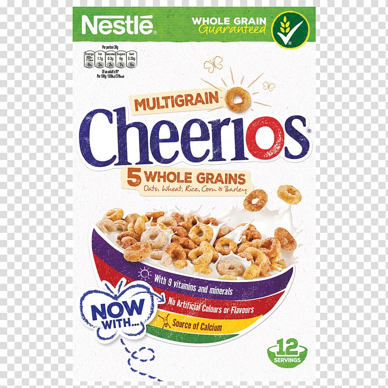 Breakfast cereal Vegetarian cuisine Honey Nut Cheerios Organic food, breakfast transparent background PNG clipart