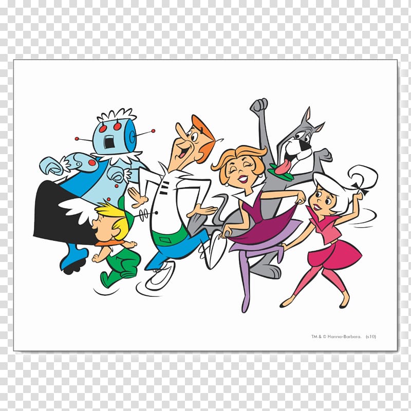 George Jetson Elroy Jetson Mr. Spacely Hanna-Barbera Cartoon, daughter transparent background PNG clipart