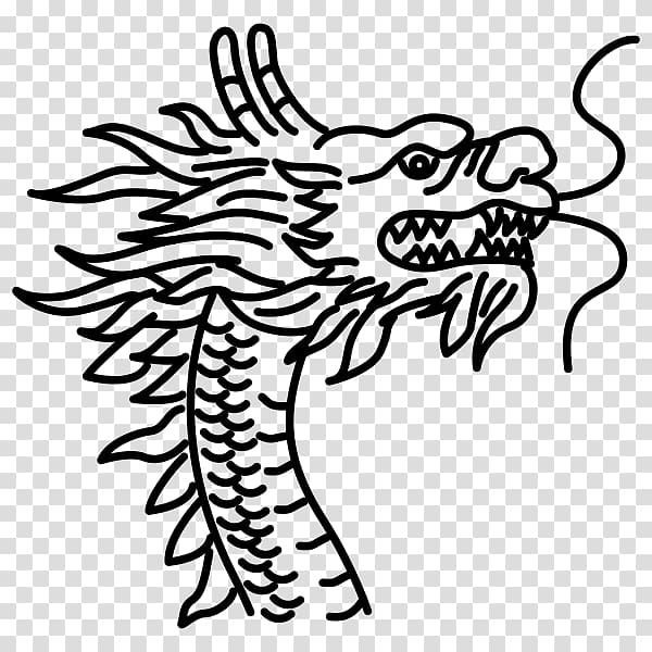 Chinese dragon China Drawing Qing dynasty, China transparent background PNG clipart