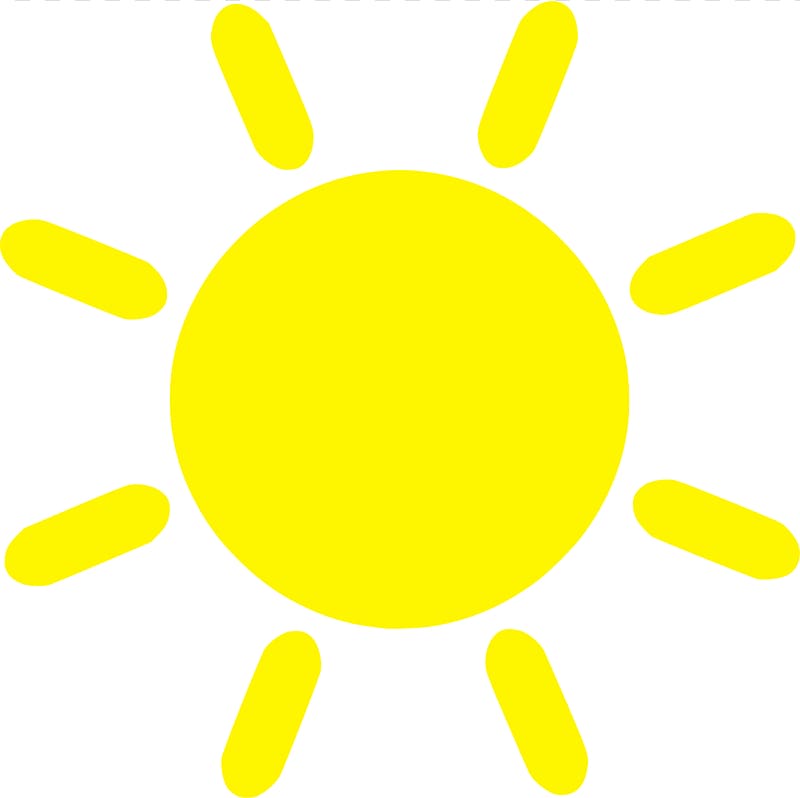 Icon, Sun transparent background PNG clipart