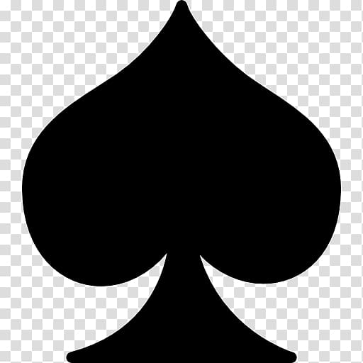 Ace of spades Computer Icons Playing card, symbol transparent background PNG clipart