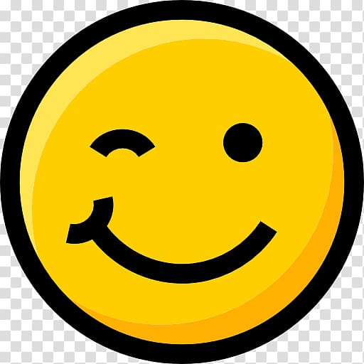 Smiley Computer Icons Emoticon Wink Emoji, smiley transparent background PNG clipart