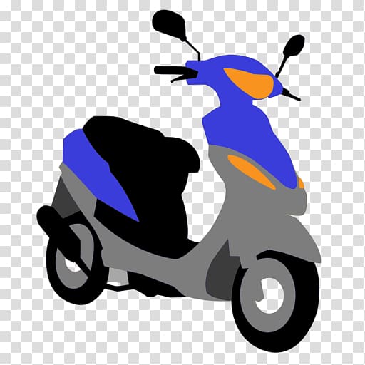 Scooter Motorcycle Moped Vespa, scooter transparent background PNG clipart