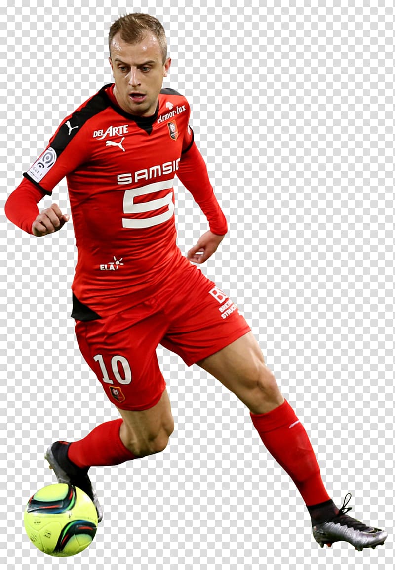 Kamil Grosicki Soccer player Stade Rennais F.C. Poland national football team, football transparent background PNG clipart