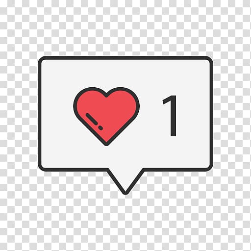 heart and number 1 , Like button Computer Icons Social media Social networking service Symbol, social media transparent background PNG clipart