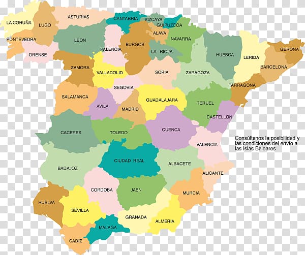 Provinces of Spain Mapa polityczna Collado Villalba Star Plus, material transparent background PNG clipart
