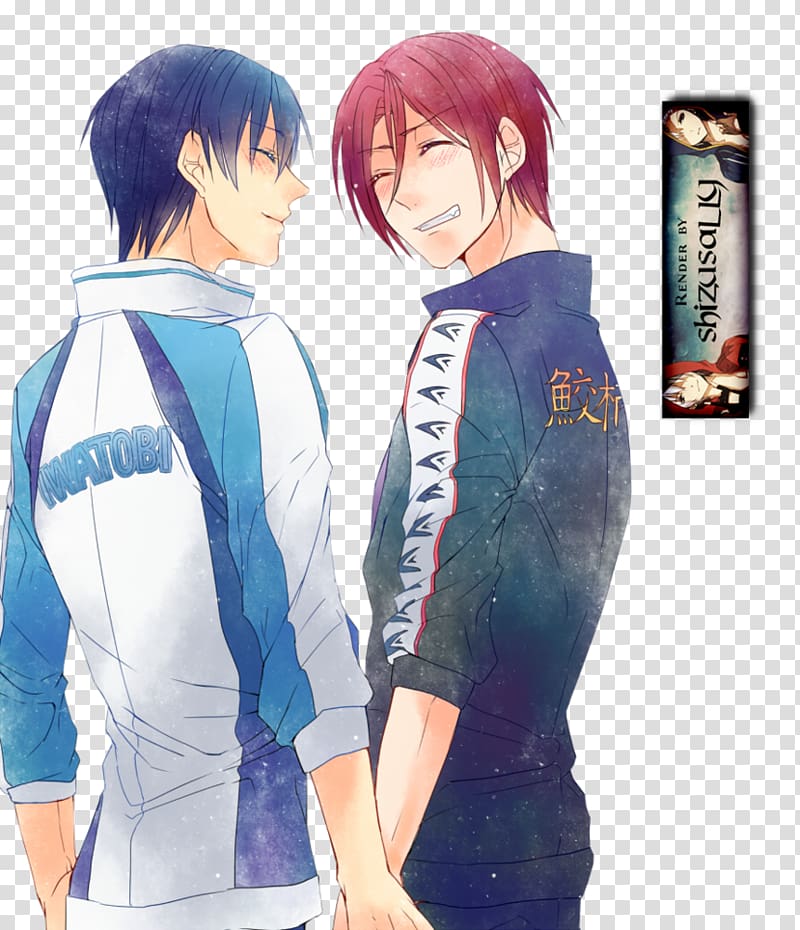 Haruka Nanase Rin Matsuoka Makoto Tachibana Aiichiro Nitori Anime, Anime transparent background PNG clipart