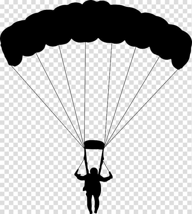 Parachuting Parachute Jumping , parachute transparent background PNG clipart