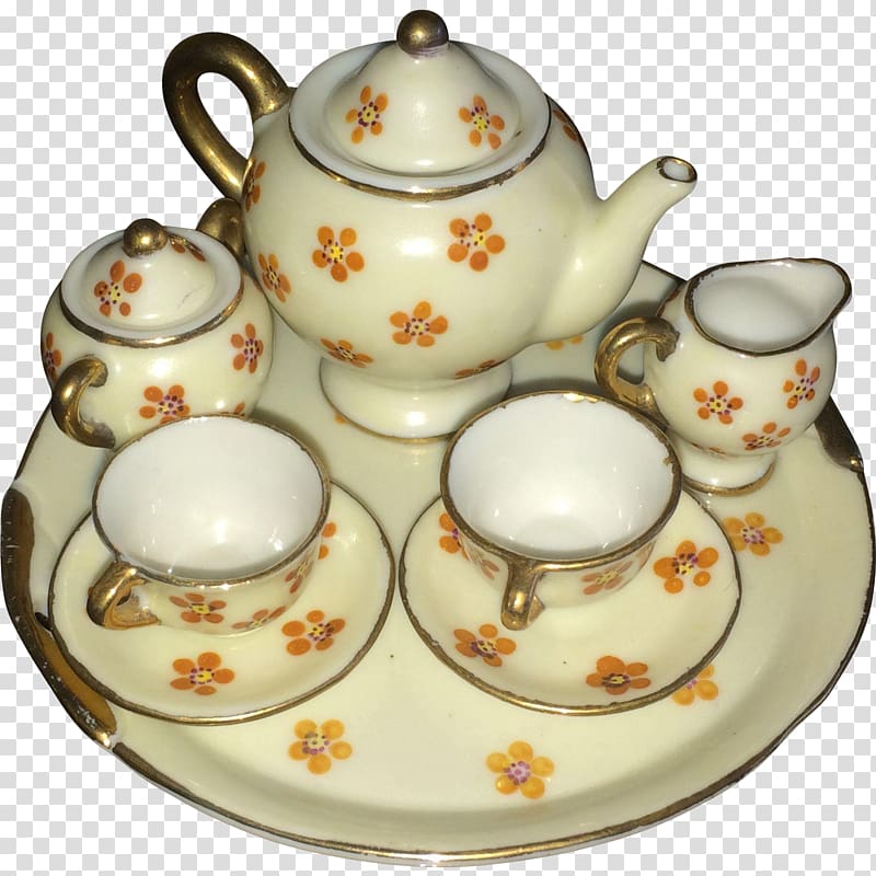 Porcelain Tea set Coffee cup Saucer, chinese porcelain transparent background PNG clipart