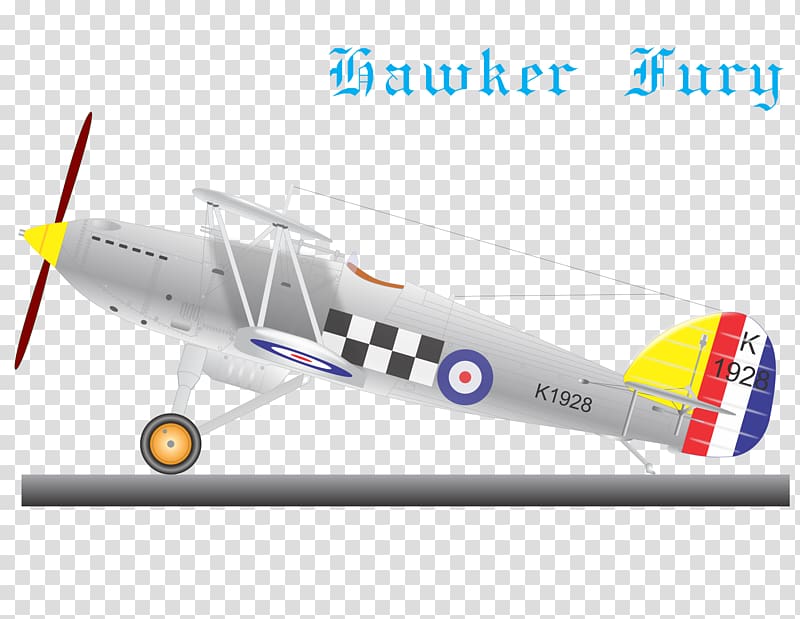 Hawker Fury Aircraft Hawker Hurricane Hawker Sea Fury Airplane, fighter transparent background PNG clipart