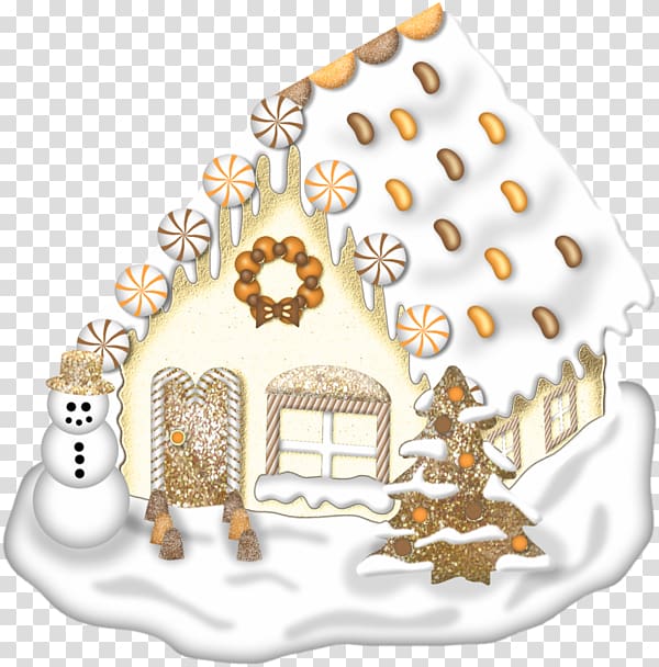 Gingerbread house Lebkuchen Royal icing Food, dessert house transparent background PNG clipart