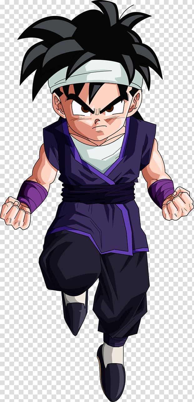 Gohan Goku Dragon Ball Z Vegeta Majin Buu, fist flying baby transparent background PNG clipart