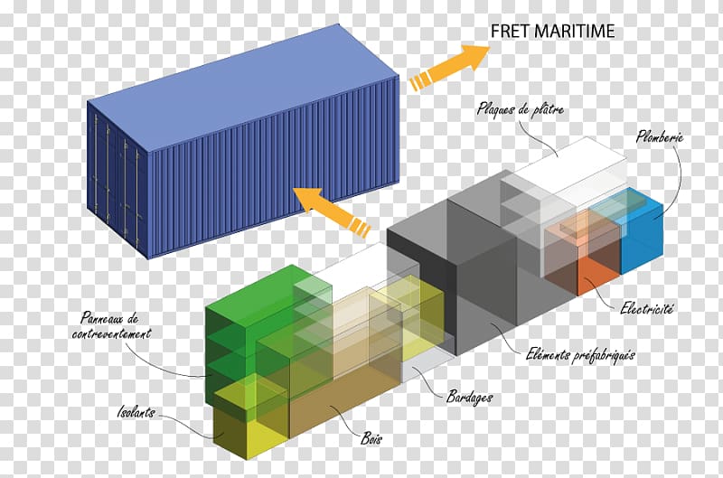 Architectural engineering Intermodal container Logistics Building Materials, Ald Construction Bois transparent background PNG clipart