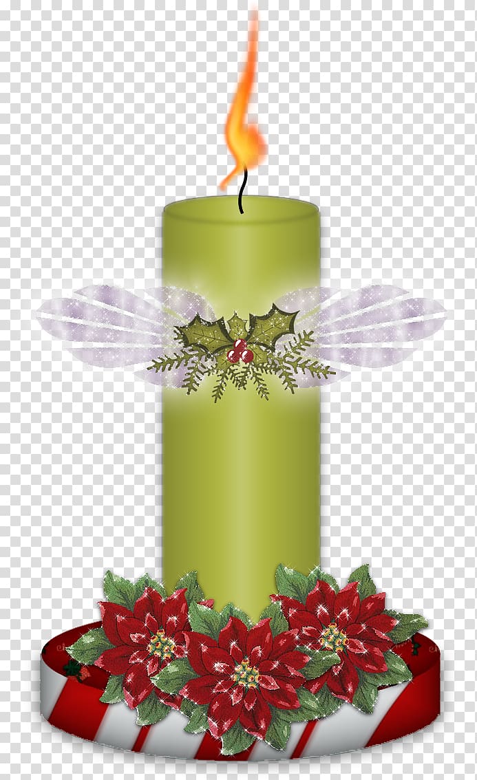 Candle Christmas ornament VIP Radio, Candle transparent background PNG clipart