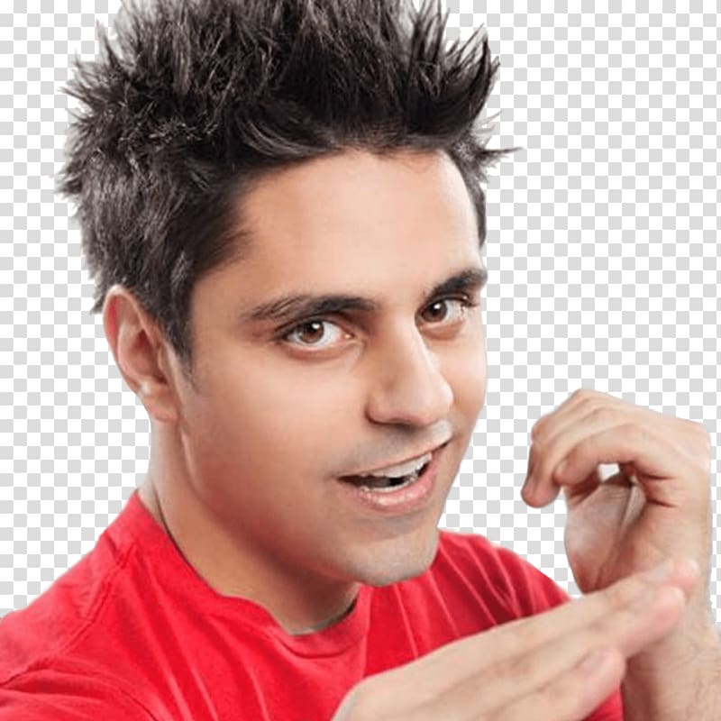 man in red crew-neck top, Ray William Johnson Karate transparent background PNG clipart