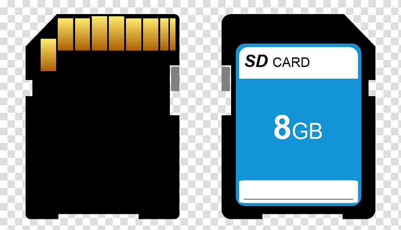Laptop Secure Digital Flash Memory Cards Computer Icons, sd card transparent background PNG clipart