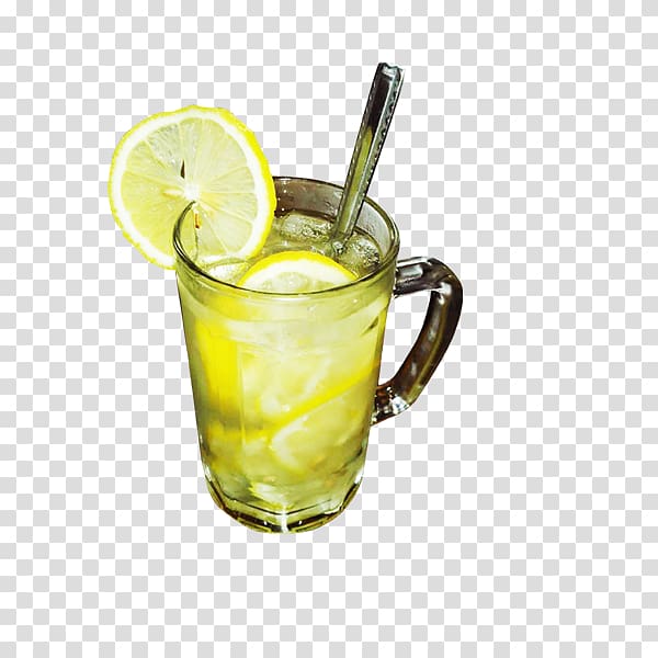 Juice Rum and Coke Grog Limeade Lemonade, Glass of lemon juice transparent background PNG clipart