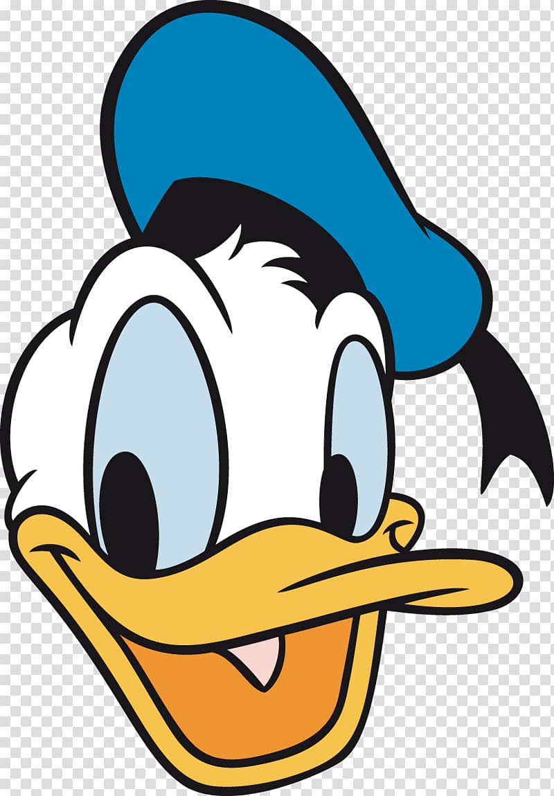 Daffy Duck illustration, Donald Duck Minnie Mouse Mickey Mouse Pluto, duck transparent background PNG clipart