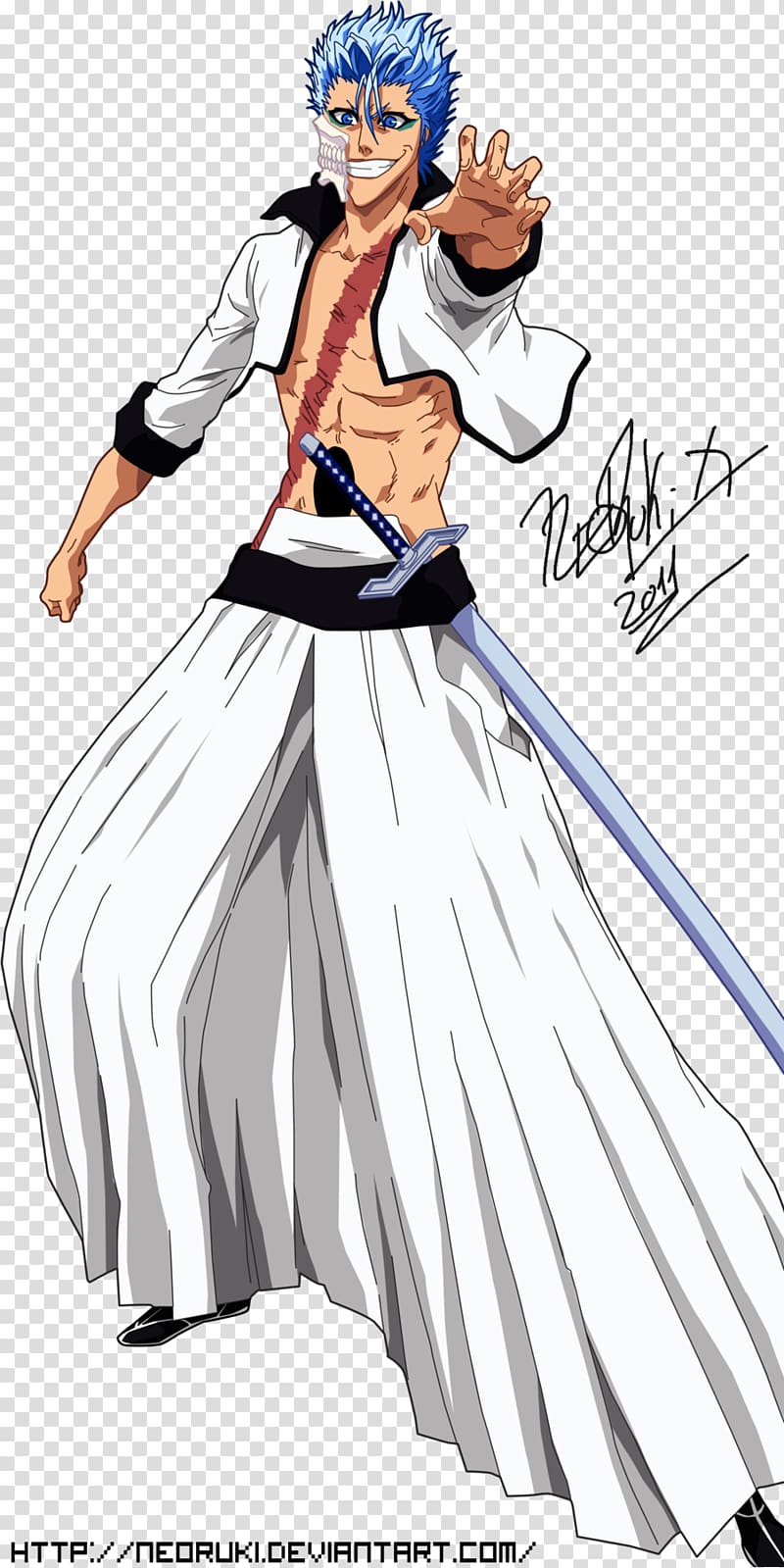 Grimmjow Jaegerjaquez Ichigo Kurosaki Orihime Inoue Ulquiorra Cifer Bleach, ichigo kurosaki transparent background PNG clipart