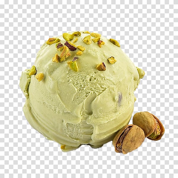 Gelato Pistachio ice cream, ice cream transparent background PNG clipart