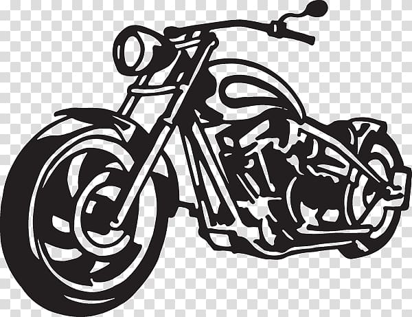 Decal Motorcycle Sticker Chopper Harley-Davidson, motorcycle transparent  background PNG clipart