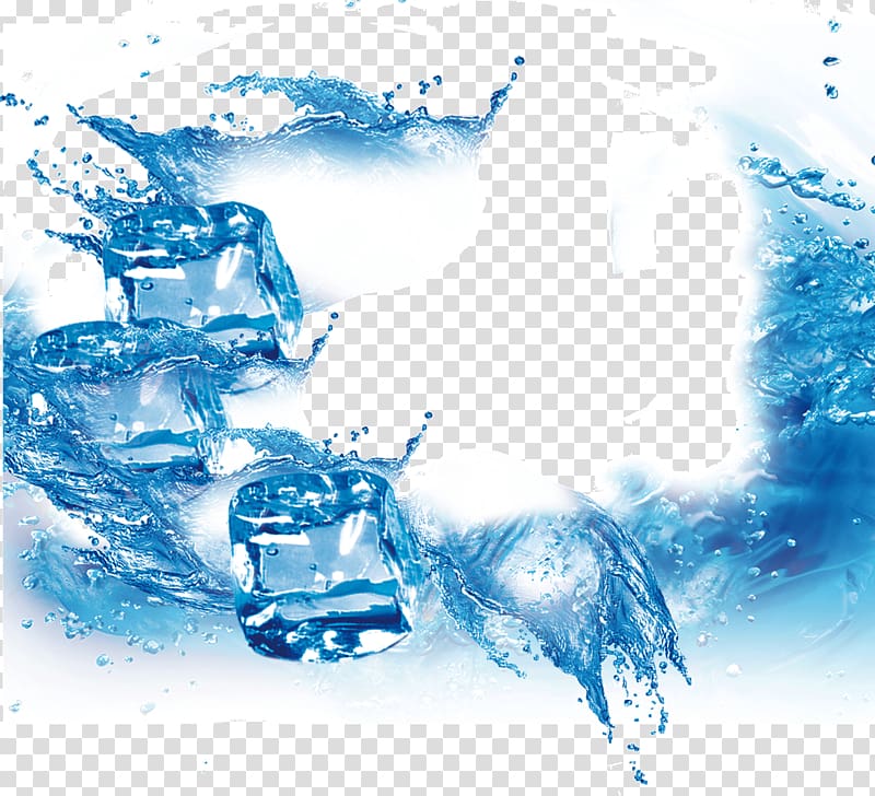 ice cold water transparent background PNG clipart
