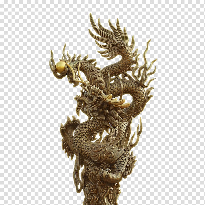 Stone sculpture Chinese dragon Relief Stone carving, Chinese wind Chinese dragon mascot transparent background PNG clipart