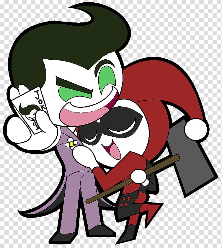 Harley Quinn Joker Deadshot YouTube Chibi, jester transparent background PNG clipart