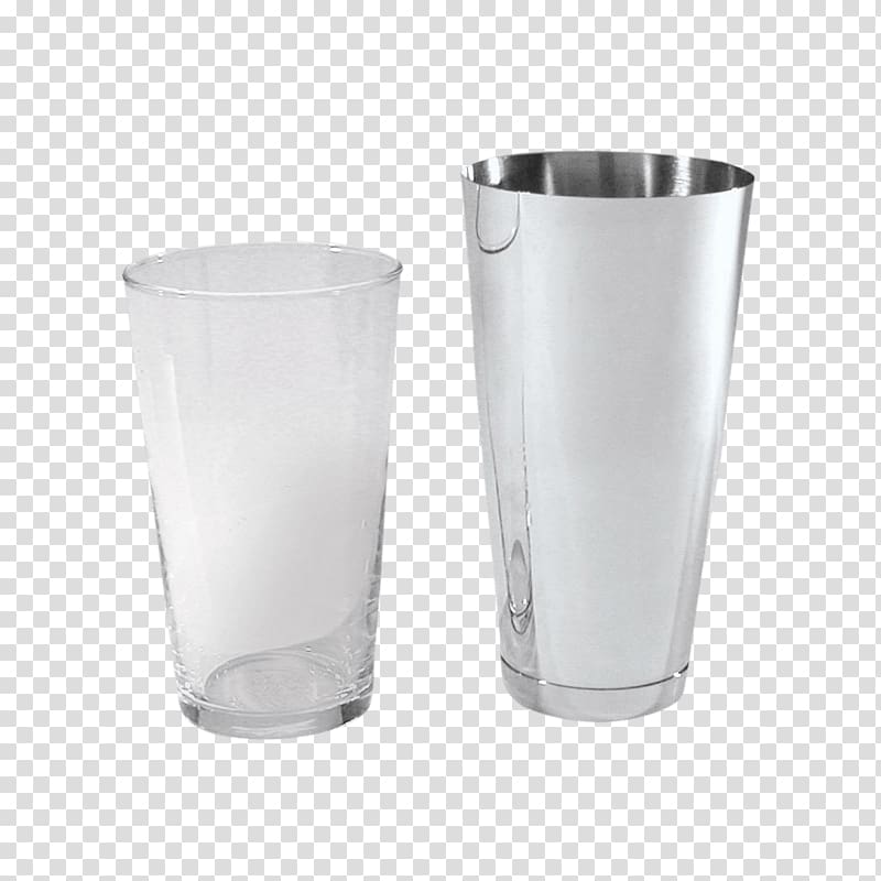 Highball glass Cocktail shaker Boston Pint glass, cocktail transparent background PNG clipart