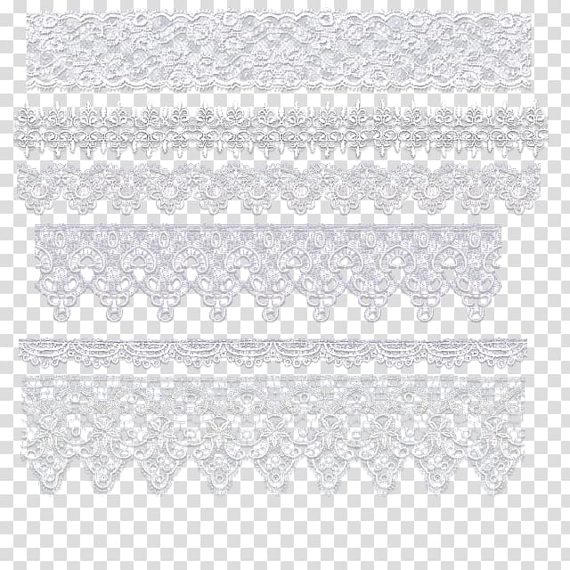 Lace Textile Line, line transparent background PNG clipart