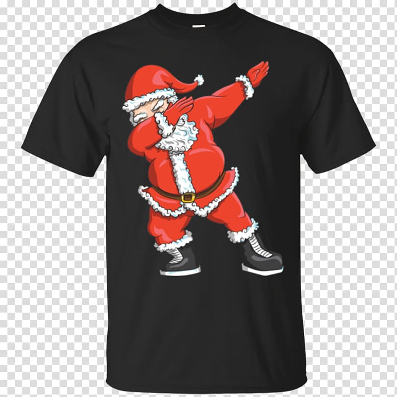 T-shirt Hoodie Sleeve Sweater, dabbing santa transparent background PNG clipart