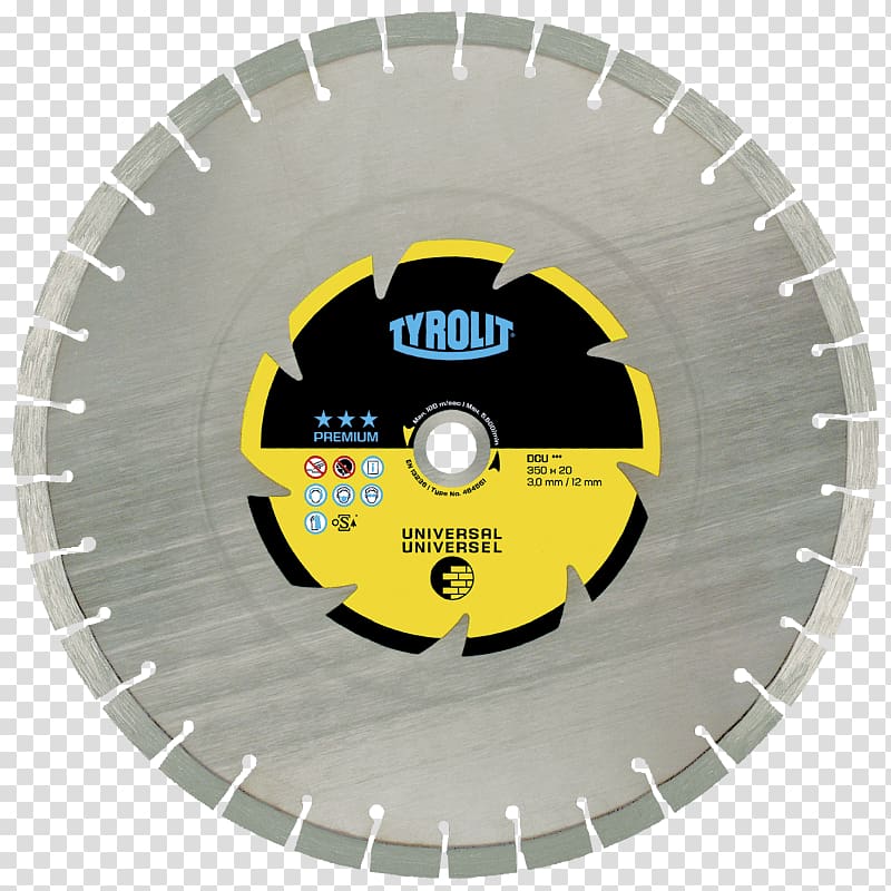 Diamond blade Saw Husqvarna Group Cutting, brick transparent background PNG clipart