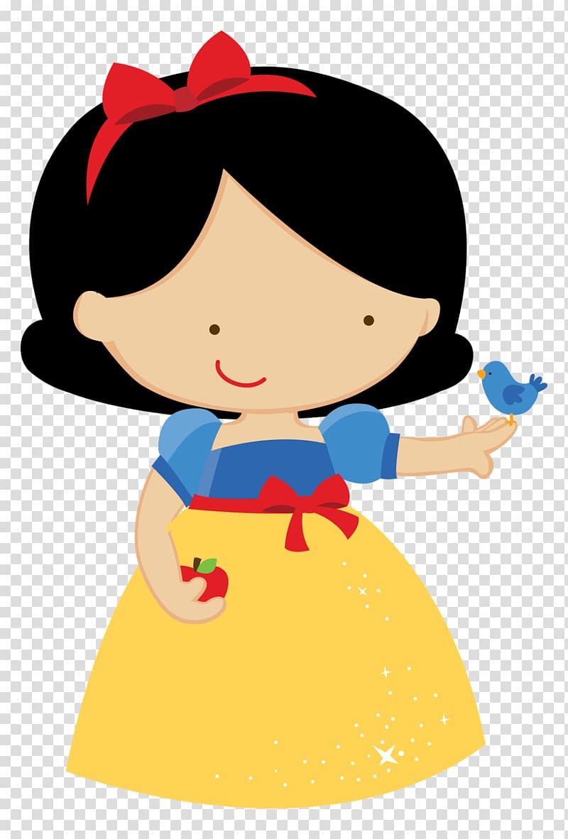 Princess Snow White , Snow White Seven Dwarfs Party Convite Baby shower, snow white transparent background PNG clipart