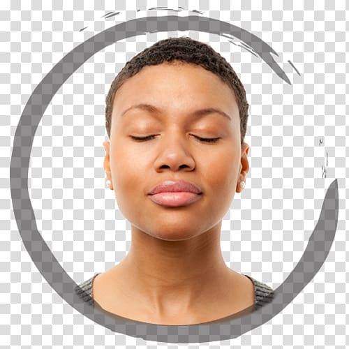 Woman Video Meditation Eye, breath meditation transparent background PNG clipart