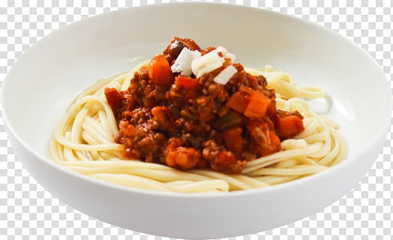 Spaghetti alla puttanesca Goulash Bolognese sauce Bucatini Vegetarian cuisine, sausage transparent background PNG clipart