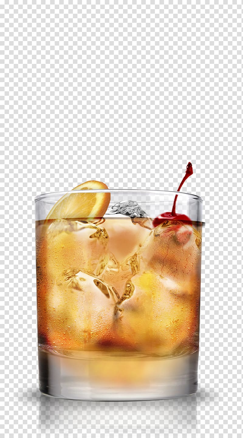 Old Fashioned Rye whiskey Cocktail Liquor Bourbon whiskey, Old fashioned cocktail transparent background PNG clipart