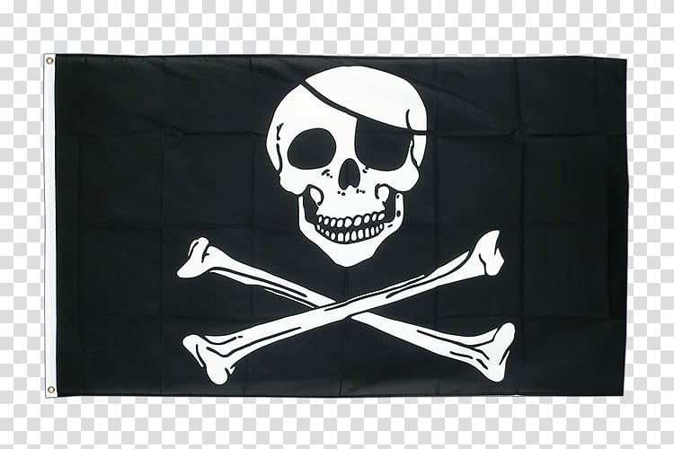 Jolly Roger Flag of the United States Piracy Skull and crossbones, Flag transparent background PNG clipart