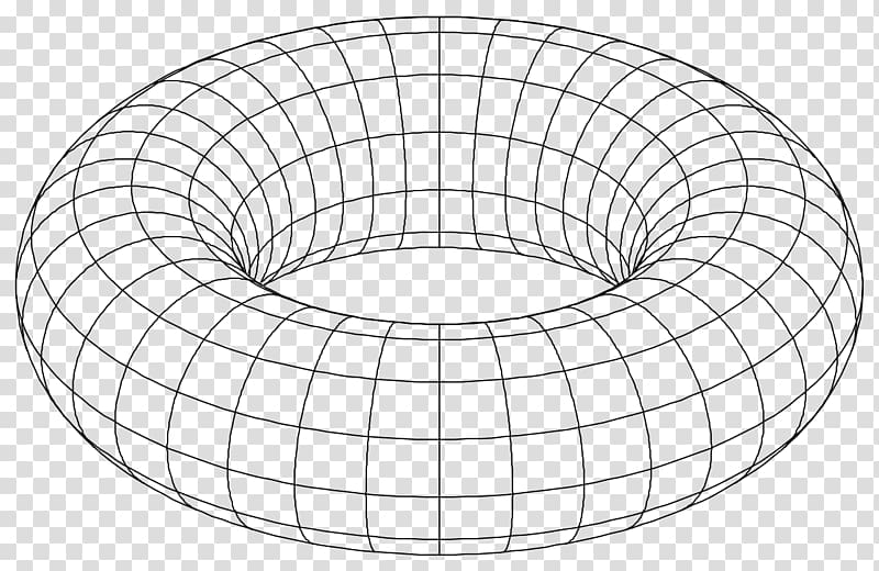 Donuts Torus Alexander horned sphere Toroid, Space transparent background PNG clipart
