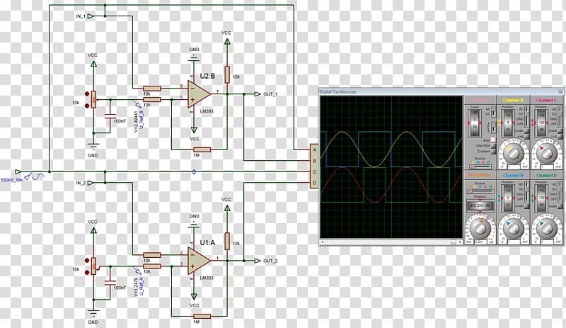 Electronic component Digital electronics Comparator Electronic circuit, others transparent background PNG clipart
