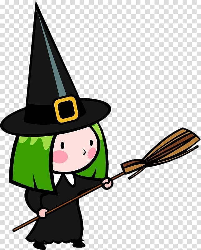 Witchcraft The witch next door Witch camp Magic, Broom witch cartoon transparent background PNG clipart